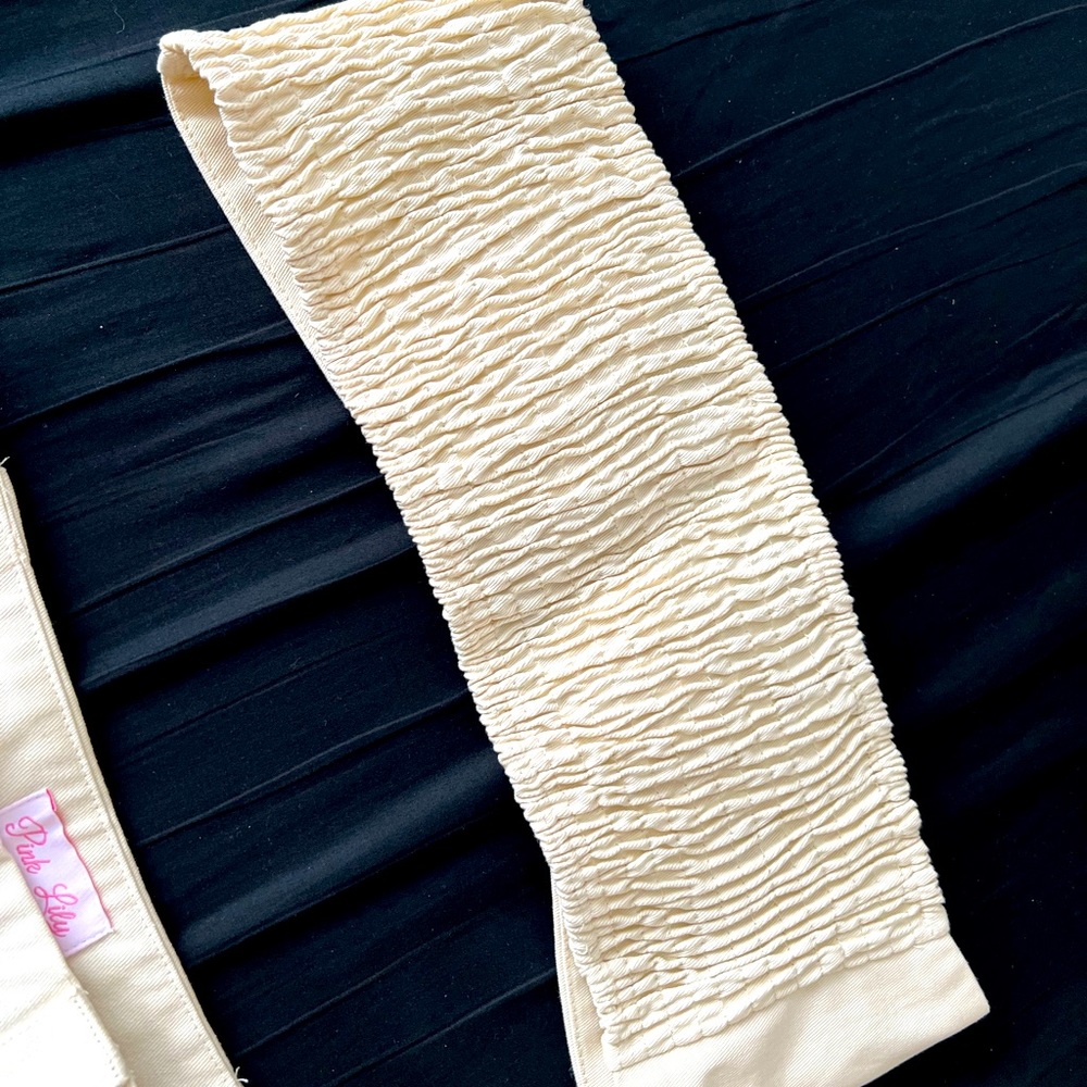 Cream Top And Bottom Matching Set - image 3